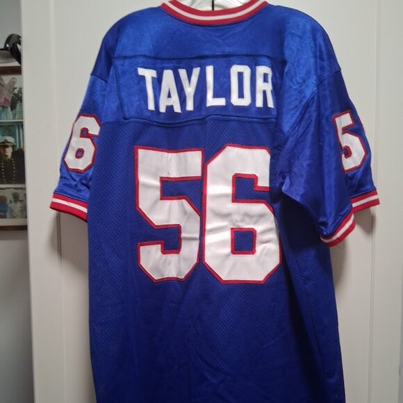 Throwback Stars Stitch Sewn NY Giants Lawrence Taylor Jersey Sz XL - Picture 2 of 4